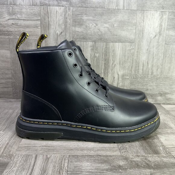 Dr. Marten's Crewson Chukka Men's size 14 Black Leather Boots - Picture 1 of 8